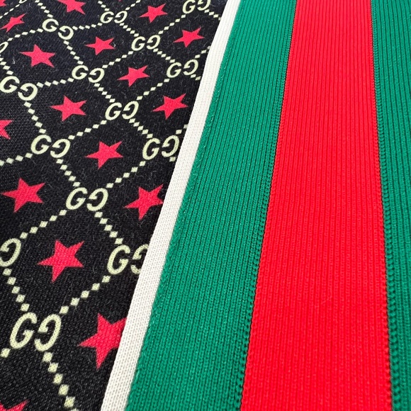 🛑SOLD🛑🎖GUCCI GG STAR PRINT TECHNICAL JERSEY PANTS🎖 - Picture 4 of 11